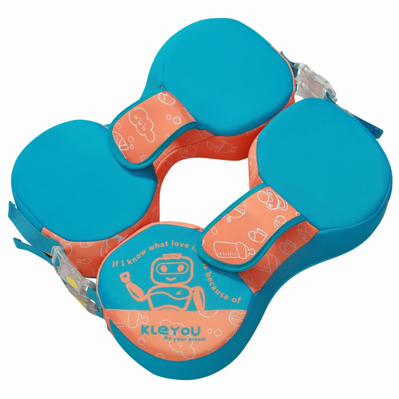 Flotadores de piscina para bebé, anillo de flotabilidad no inflable para axilas, con hebillas de seguridad