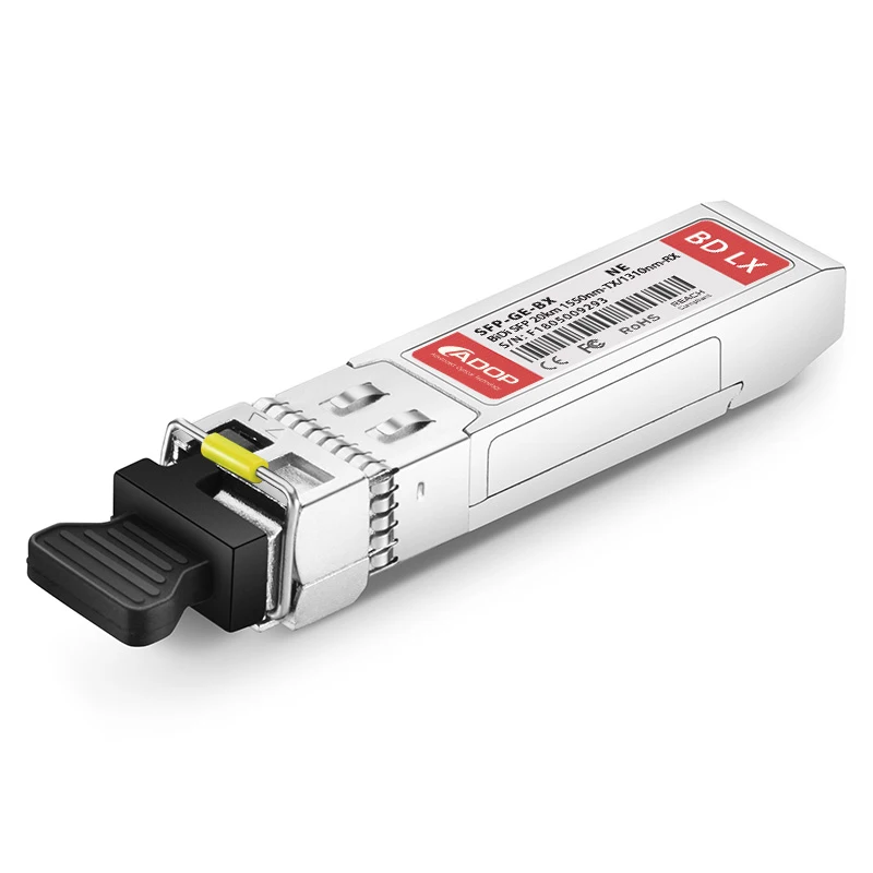 NETGEAR Compatible OC-12/STM-4 BiDi SFP 1550nm-TX/1310nm-RX 20km DOM Simplex LC SMF Transceiver Module