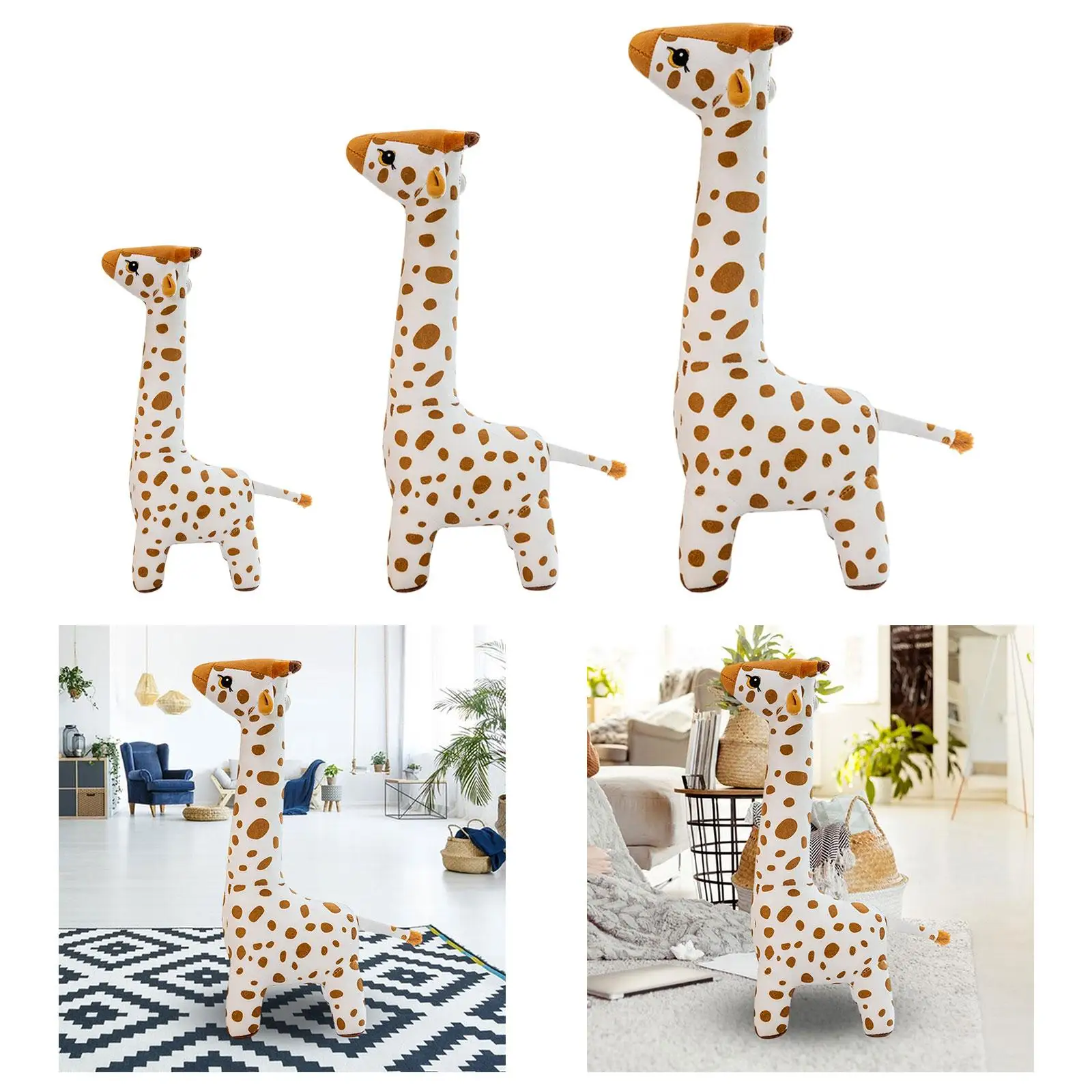 ของเล่นตุ๊กตายีราฟยีราฟเหมือนจริงตุ๊กตาสัตว์สําหรับของขวัญเด็กเด็ก