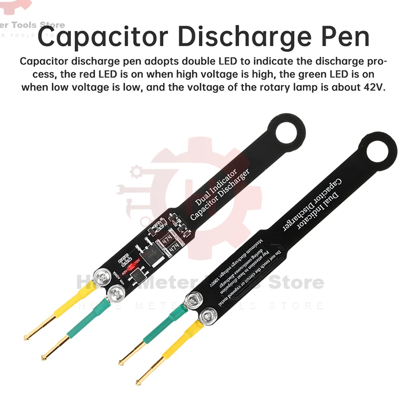 1000V Portable Capacitor Discharge Pen High Voltage Discharging Tool Constant Discharge Pen for Electronic Safety Intelligent