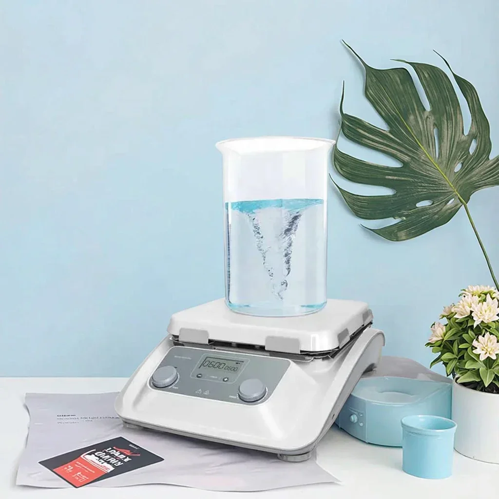 

Магнитные мешалки для конфорки MS10-H500-Pro 30 л 254*254 мм 10-дюймовая пластина из стеклокерамики 100-1500 об/мин Лабораторное нагревательное оборудование