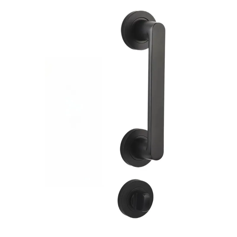 Invisible Door Lock, Concealed Single-sided Lock, Bedroom Background Wall Handle, Sliding Door Handle