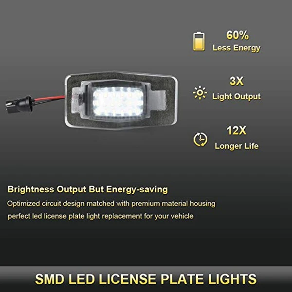 لوحة ترخيص خفيفة ، MPV ، Ford Escape ، Mazda ، 2