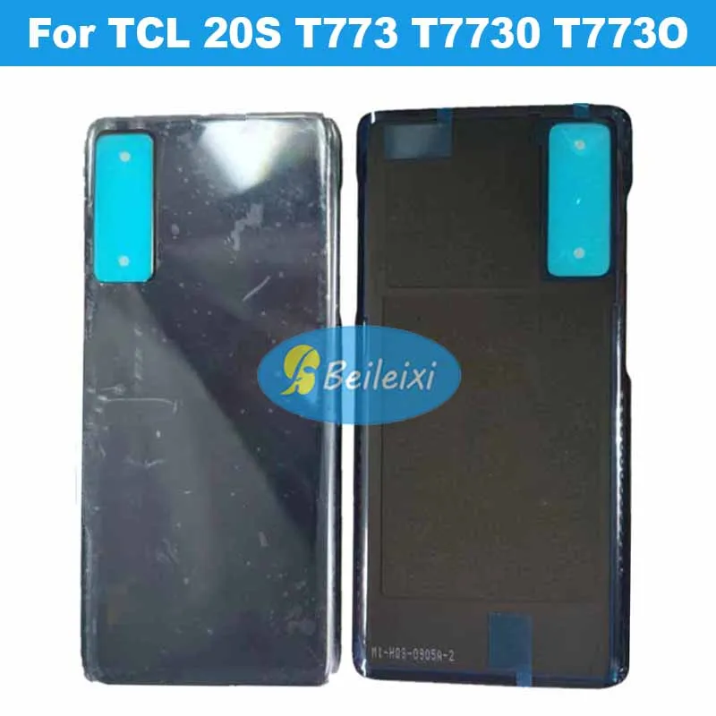 For TCL 20S T773 T7730 T773O Battery Back Cover Rear Door Housing Case Battery Cover Rear Lid Replacement