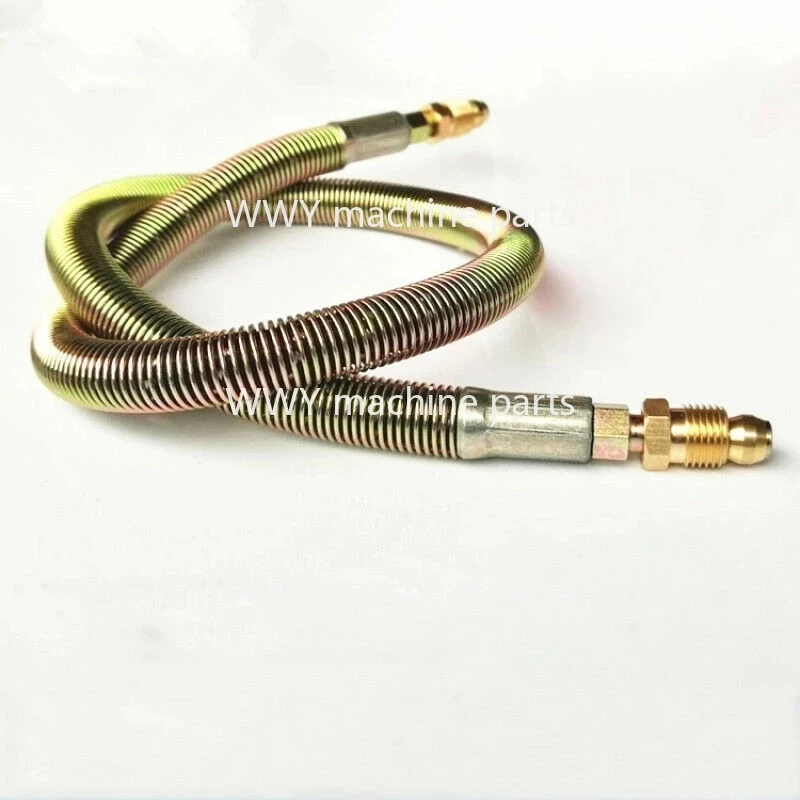 

1pc Milling Machine Hand Pump Oil Tube OST Wire Woven Tube Spring Sheath Hose 600*4mm CNC Milling Machine Lathe Machine