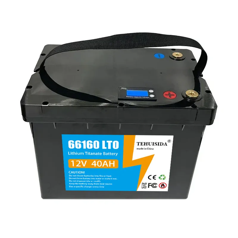 66160 6S1P 40Ah 12V Lithium Titanate Battery LTO Yinlong 10C High Power Electric Boat RV Speaker UPS Car Starter Solar Battery