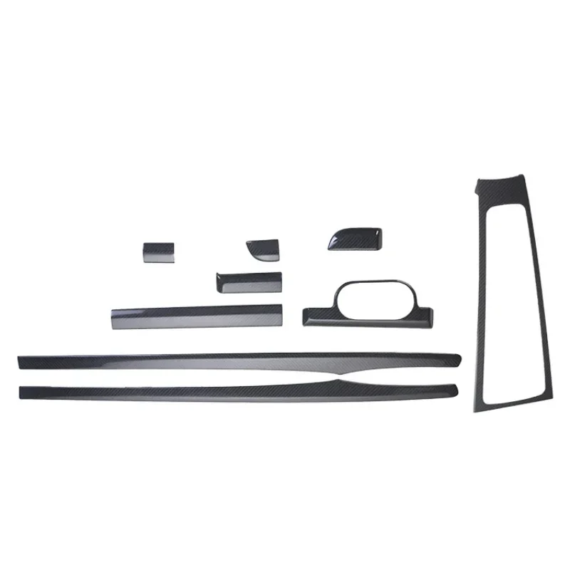 

For Porsche 718 Cayman Boxster Real Dry Carbon Fiber 12-21 Interior Right Drive Center Control Instrument Gear Door Accessories