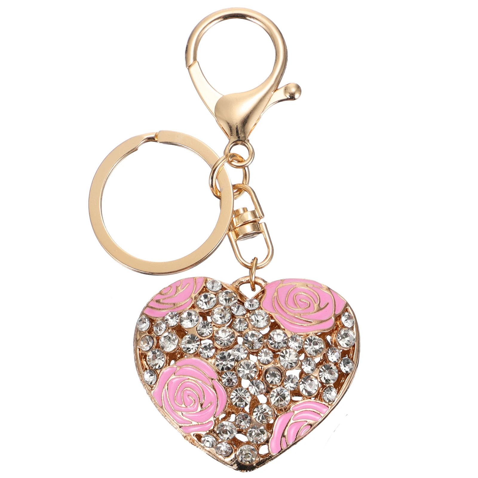 

1pc Heart Shaped Car Keys Keychain Decorative Heart Key Chains Pendant for Car Keys Bag Key Chain Pendant Fashion Gifts