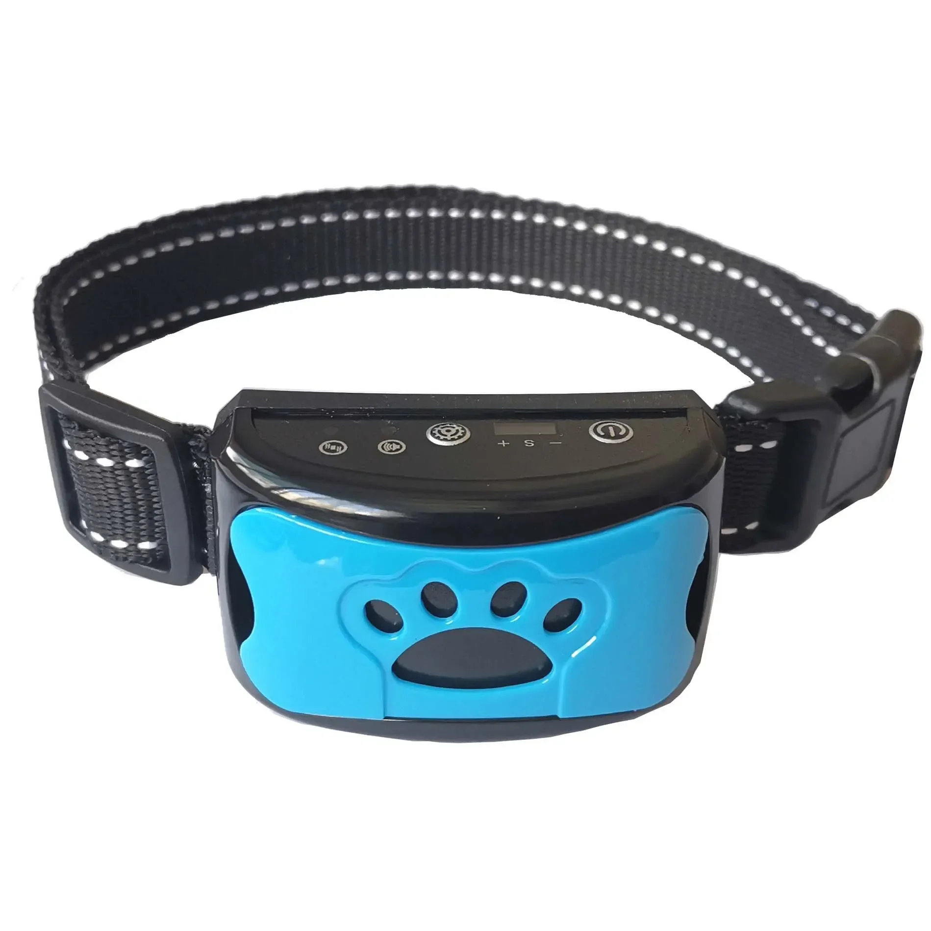 Dog Anti Barking Device Rechargeable Dog Training Collar Humane No Shock Vibration Beep Bark Collar for Small Medium Large Dog