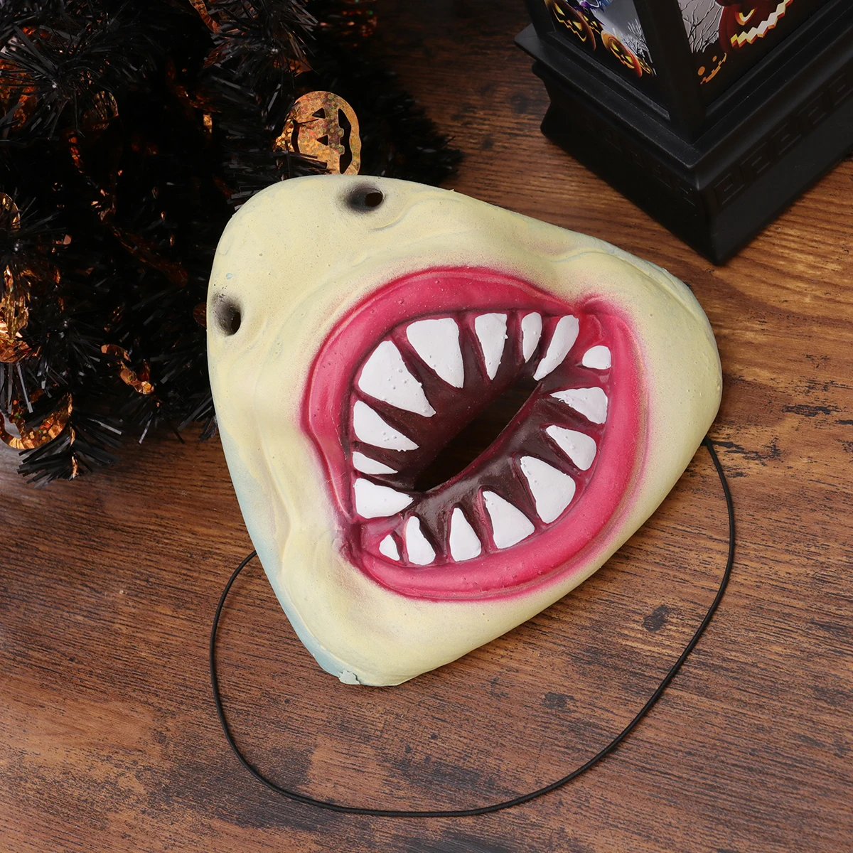 

Shark Mouth Mask Half Face Masks for Adults Funny Latex Animal Props Eco Friendly Comfortable Theme Party Cosplay