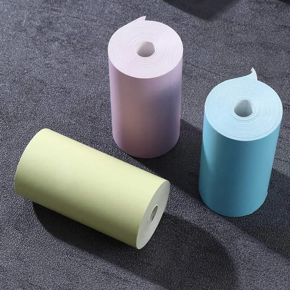 Printer Receipt Papers Mini Printer Thermal Printer Paper Camera Printing Paper White Thermal Paper Label Printer Paper