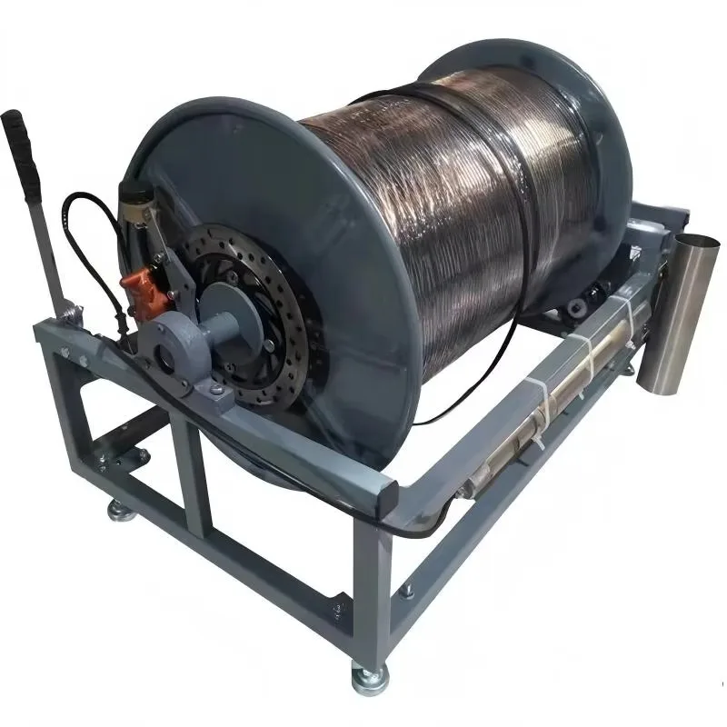 2000M Ultra Deep Borehole Inspection , 360 Degree Rotary Underground Imager, HD Digital Night Vision Device with SD Card Recordi