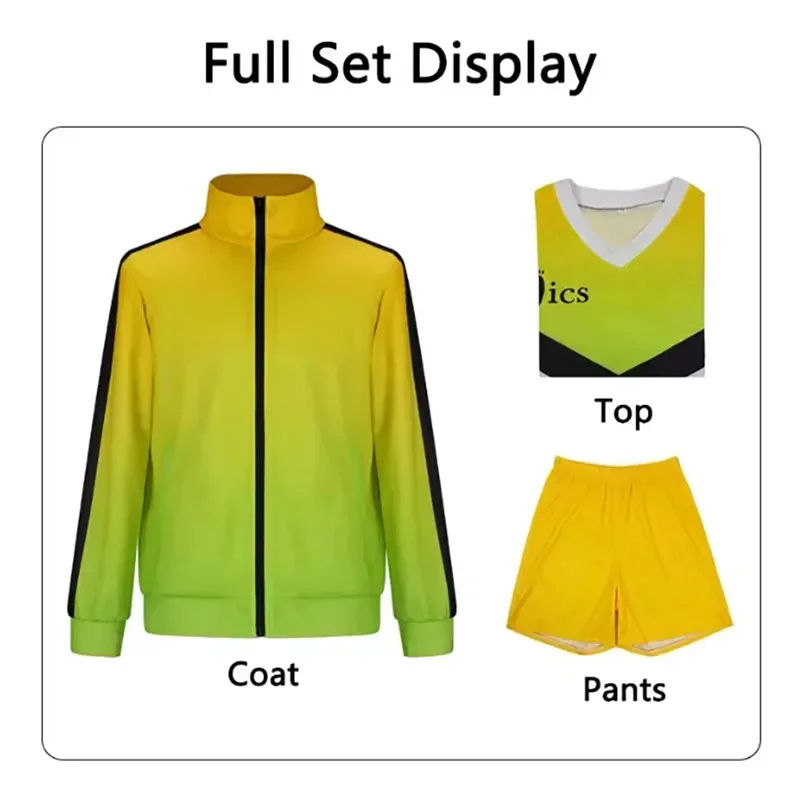 Itachiyama xInstitute Sakusa Kiyoomi أنيمي Haikyuu تأثيري حلي زي الكرة الطائرة SKS سترة معطف تي شيرت جيرسي موحدة #6