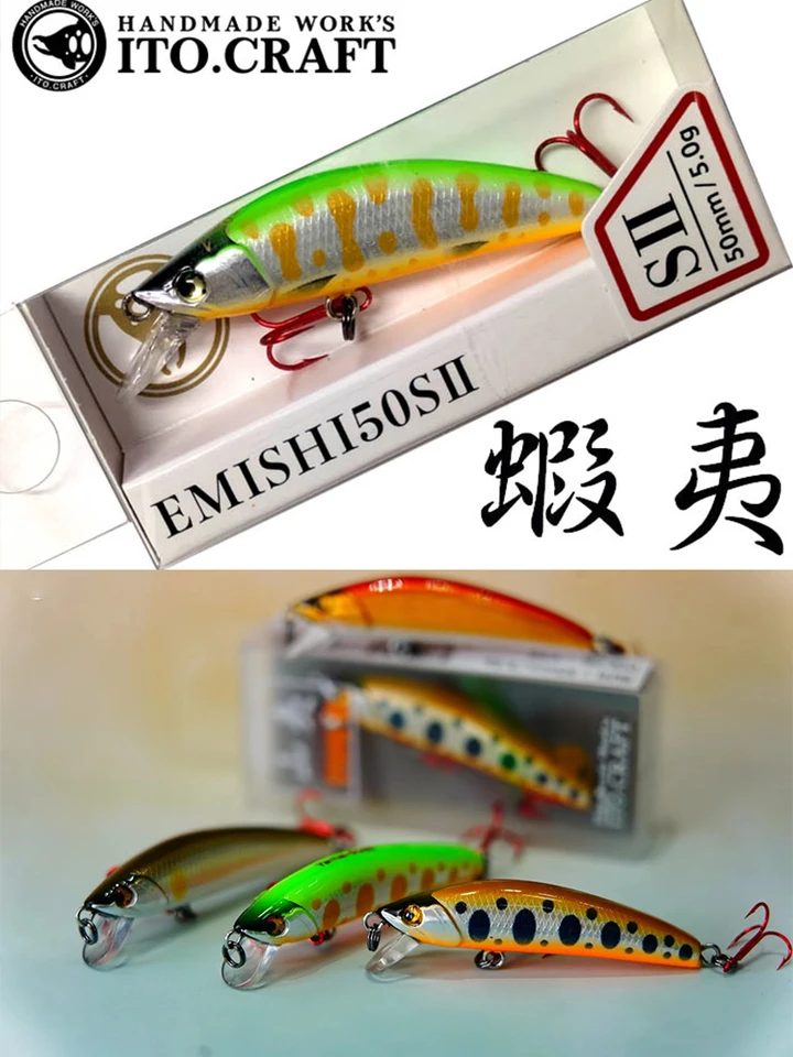 Japan ITO CRAFT ITOCRAFT YAMAI 50S / EMISHI MINNOW 50S 65S 68S 5g