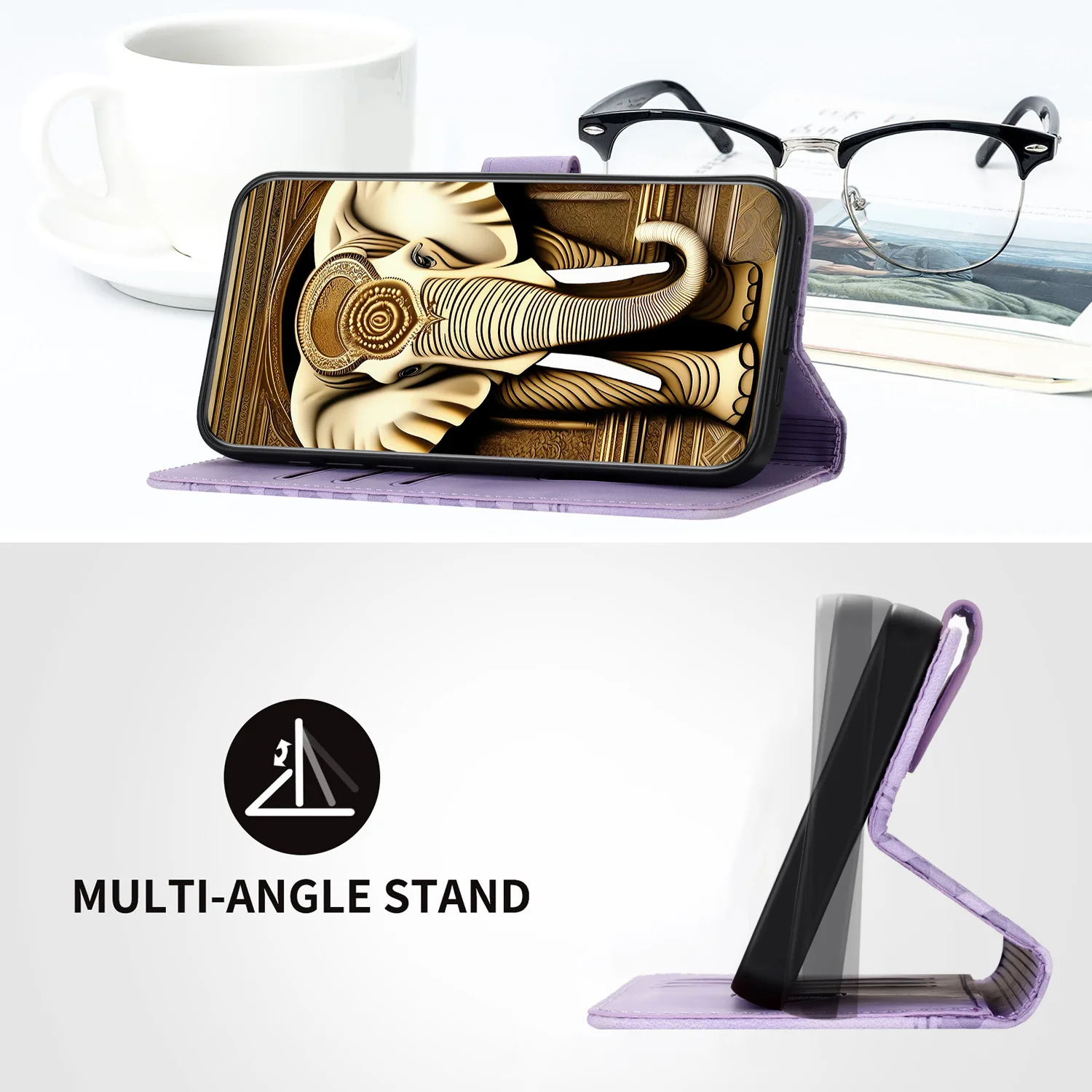 Funda tipo billetera con agarre de pulsera para Honor X9B X8B X7B X6B X9A X6A X50i X50 X40 X30i X8 X7 Multi 3 tarjetas funda con tapa de cordón de cuero