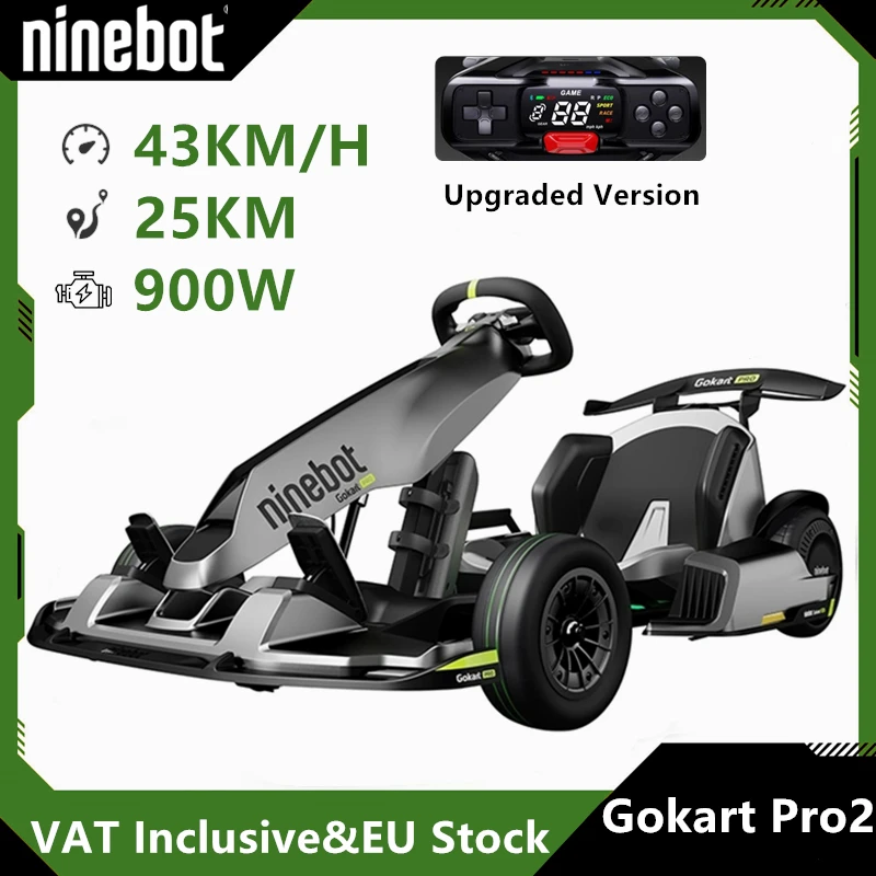 EU Stock Original Ninebot by Segway Gokart Pro2 Electric Race Self Balance Scooter 43KM/H Speed Upgraded Version Go Kart Pro 2