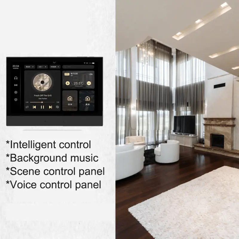 Sistem Kontrol Terintegrasi Otomatisasi Rumah Modern Produk Rumah Pintar WIFI Aman Alexa & Google dengan Integrasi Aman