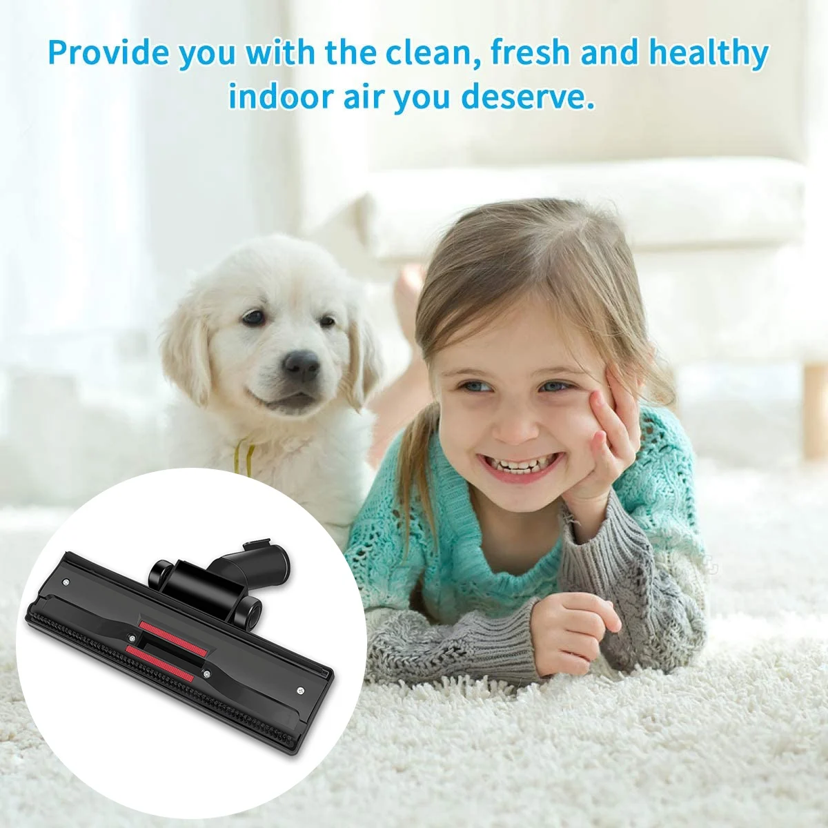 

35Mm Floor Brush Dust Dirt Vacuum Cleaner Head Nozzle Suction Fit For Midea Haier Vacuum Cleaner Accessories Tool-[A04I Tools]