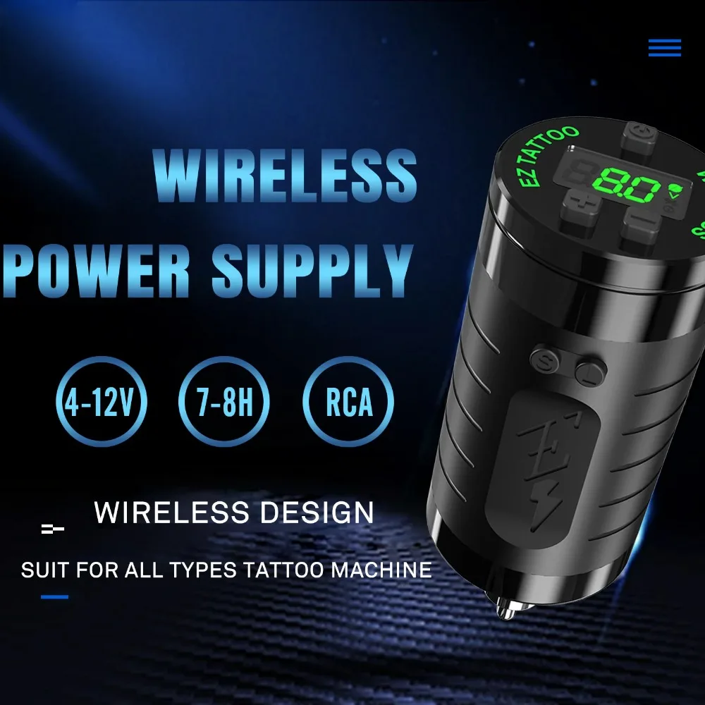 Wireless Battery Tattoo Pen Machine Tattoo Kits  for Permanent Makeup