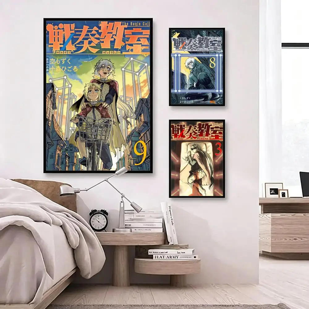 comic The Bugle Call Poster Poster HD Waterproof Self-adhesive Art Print Wall Decor for Bedroom Living Room Gift