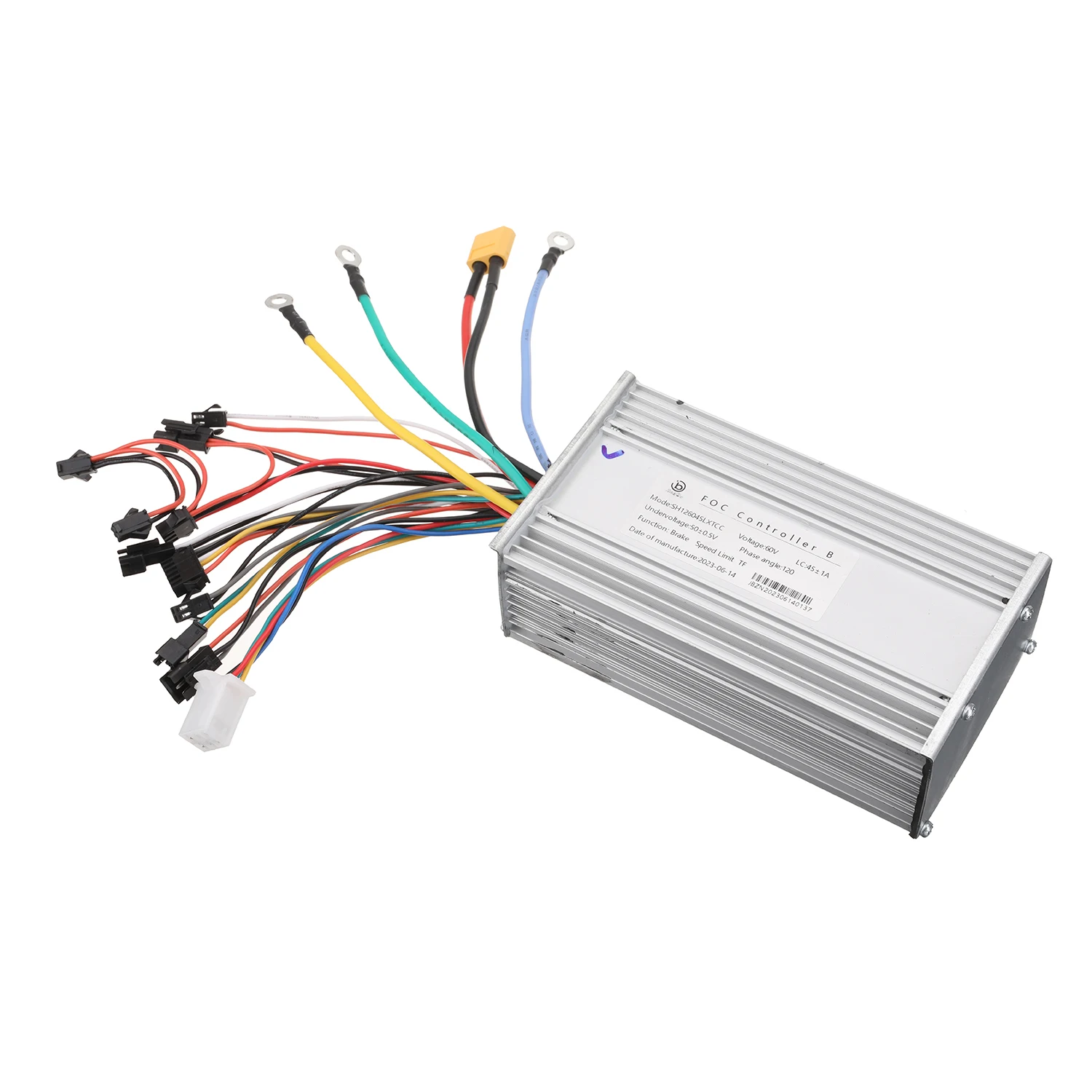 60V 45A FOC Sine Wave ไฟฟ้าสกู๊ตเตอร์ตัวควบคุมจอแสดงผล TF-100 5 Pin สําหรับ LAOTIE TI30 ES19 ANGWATT T1 ZERO