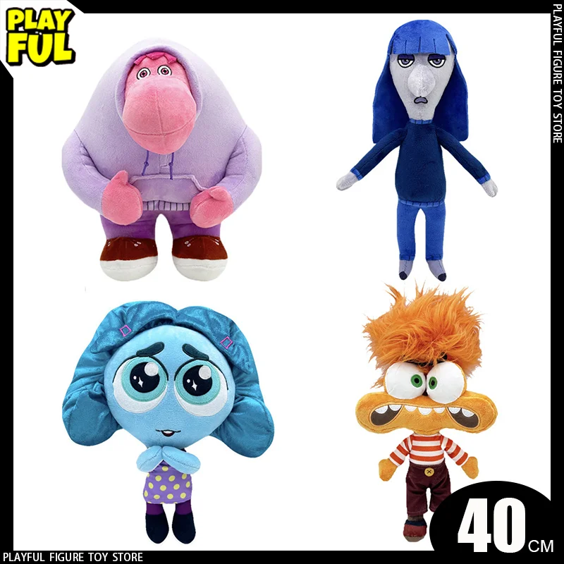 New Inside Out 2 Anime Figure Plush Toys Ennui Anxiety Envy Embarrassment Doll Plush Inside Out Action Fiugre Doll Toy Kid Gift