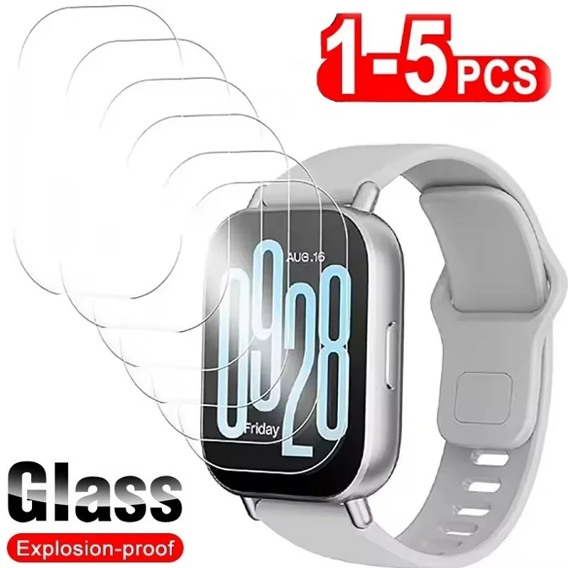 Vidro temperado para Redmi Watch 5 Lite 5 Active película protetor de tela para Xiaomi Redmi Watch 5 Active Lite película folha de vidro