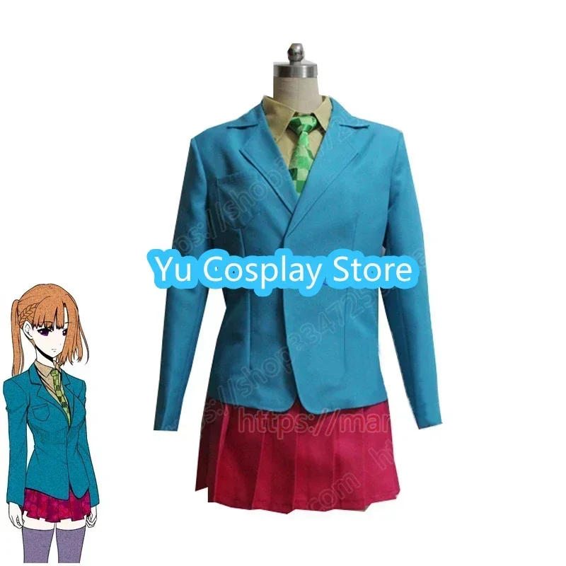 

Yu-Cosplay Game Your Turn To Die Chidouin Sara Cosplay Costume Cute Jk School Uniforms Coat Shirt Skirts Halloween Party Suit