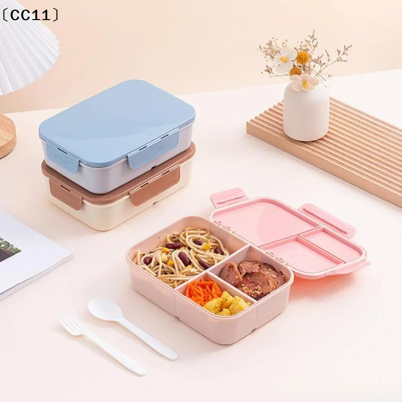 1200ml Flip-Top Lunch Box,Portable, Leakproof & Waterproof Design For Outdoor Use, Travel, College, And Office Workers〔CC11〕