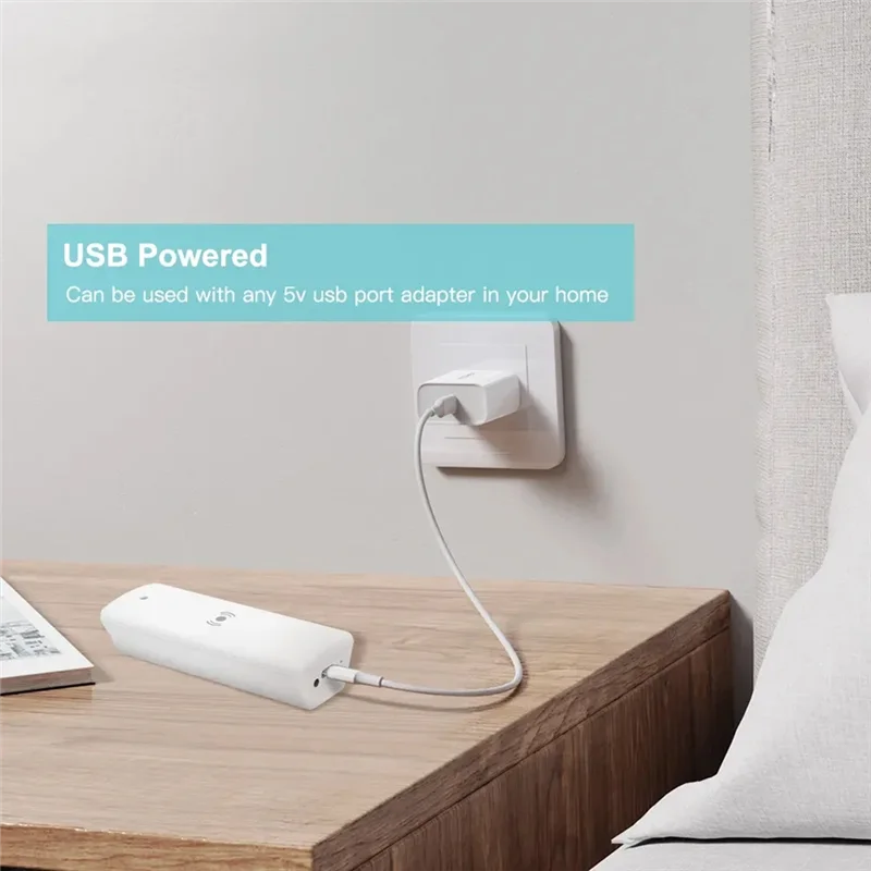 ABKQ-Tuya Zigbee Radar de onda milimétrica Sensor de presencia humana Detector de distancia de luminancia Sensor de movimiento de inicio