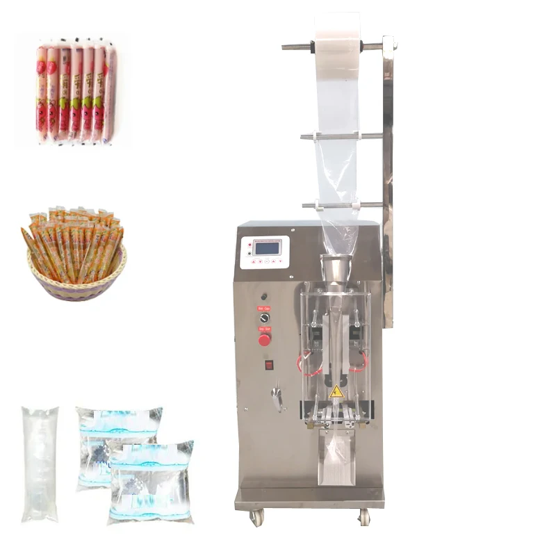 Small Industrial Liquid Packaging Machine Can Quantitatively Condiment Soy Sauce Vinegar Liquid Filling Sealing Machin