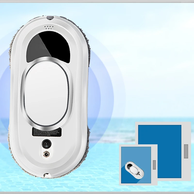 Electric Window Cleaning Robot Vacuum Cleaner Glass limpiacristales Remote Control Water Spraying Window Cleaning Device