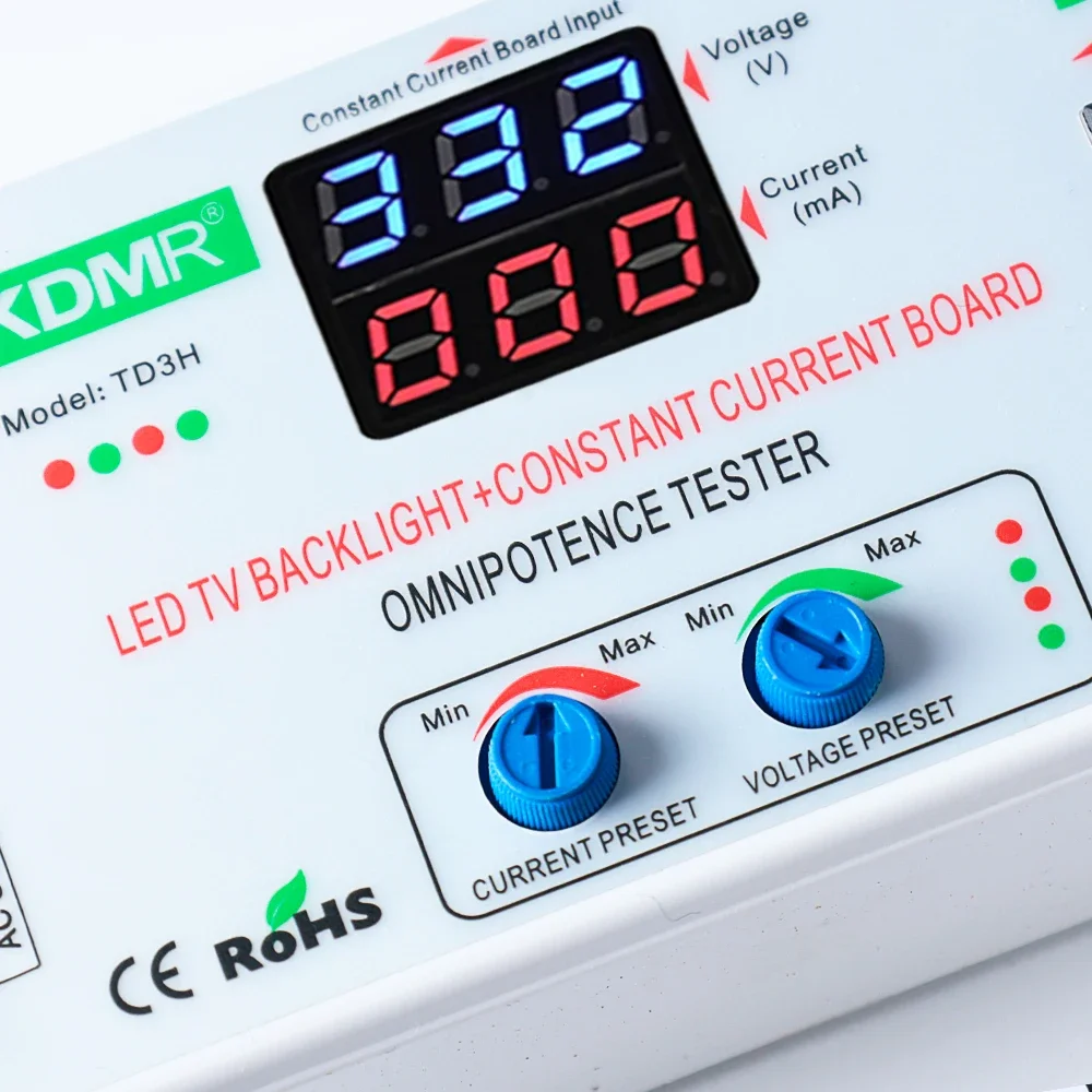 TKDMR-probador de retroiluminación LED para TV, ajuste Manual inteligente de voltaje, placa de corriente constante ajustable, Cuenta de lámpara LED,