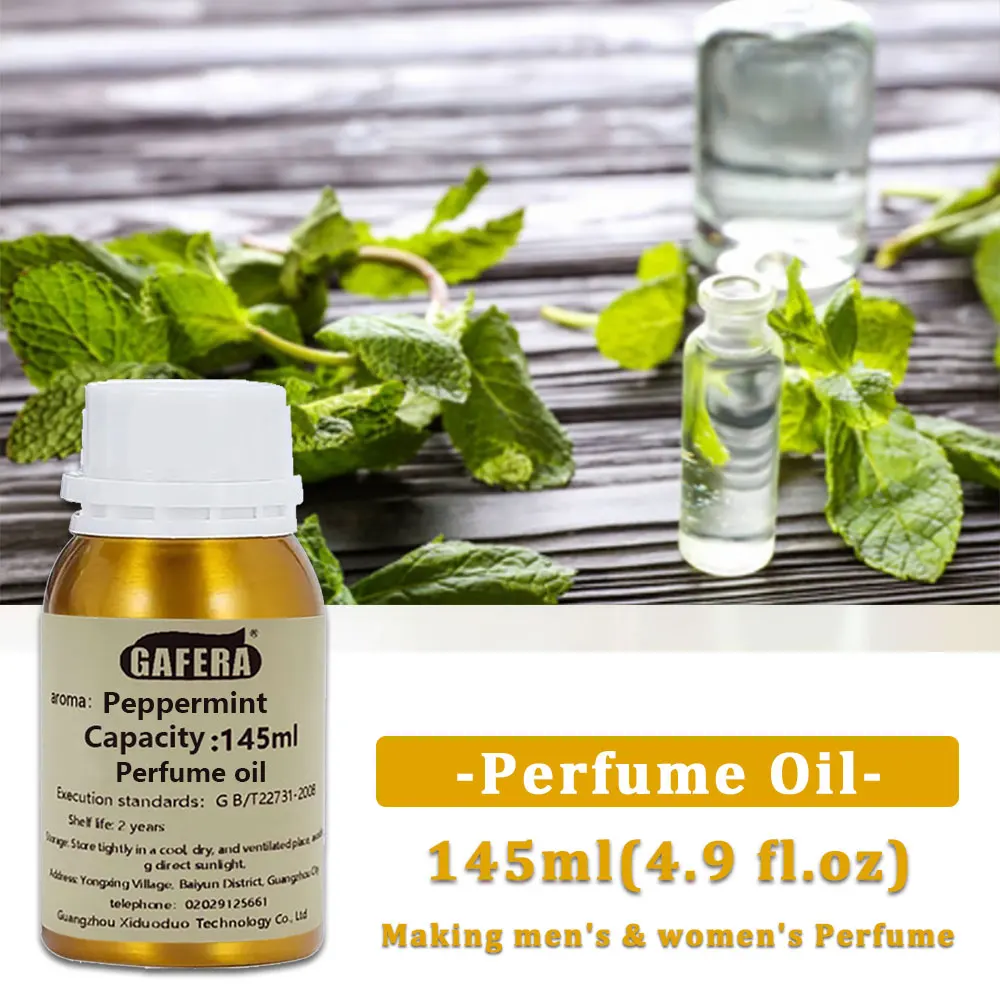 GAFERA 145ml Miss Coco Peppermint Perfume Oils - Essential Oil For DIY Women's Perfume, Handmade Self-Adjusting Brand Fragrance