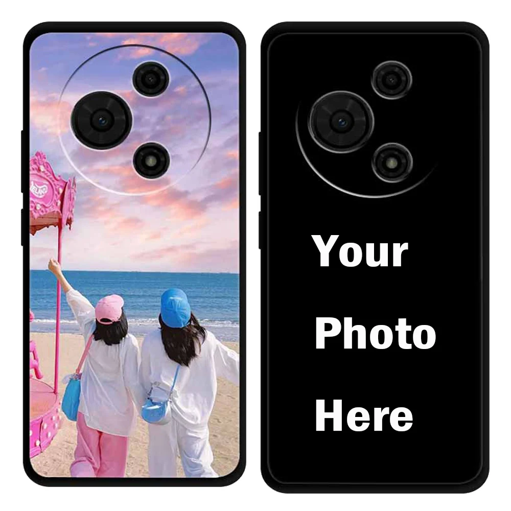 Funda de teléfono personalizada con fotos DIY para TCL 60 SE 605 TCL 60R, funda suave de silicona, personalizada, cumpleaños, imagen, nombre, letras
