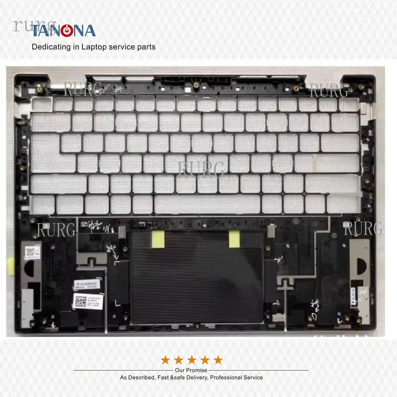R+ Brand New 0NDRPP, compatible with FOR Dell Inspiron 14pro 7420, Palmrest Upper Case, KB Ring, C-Shell