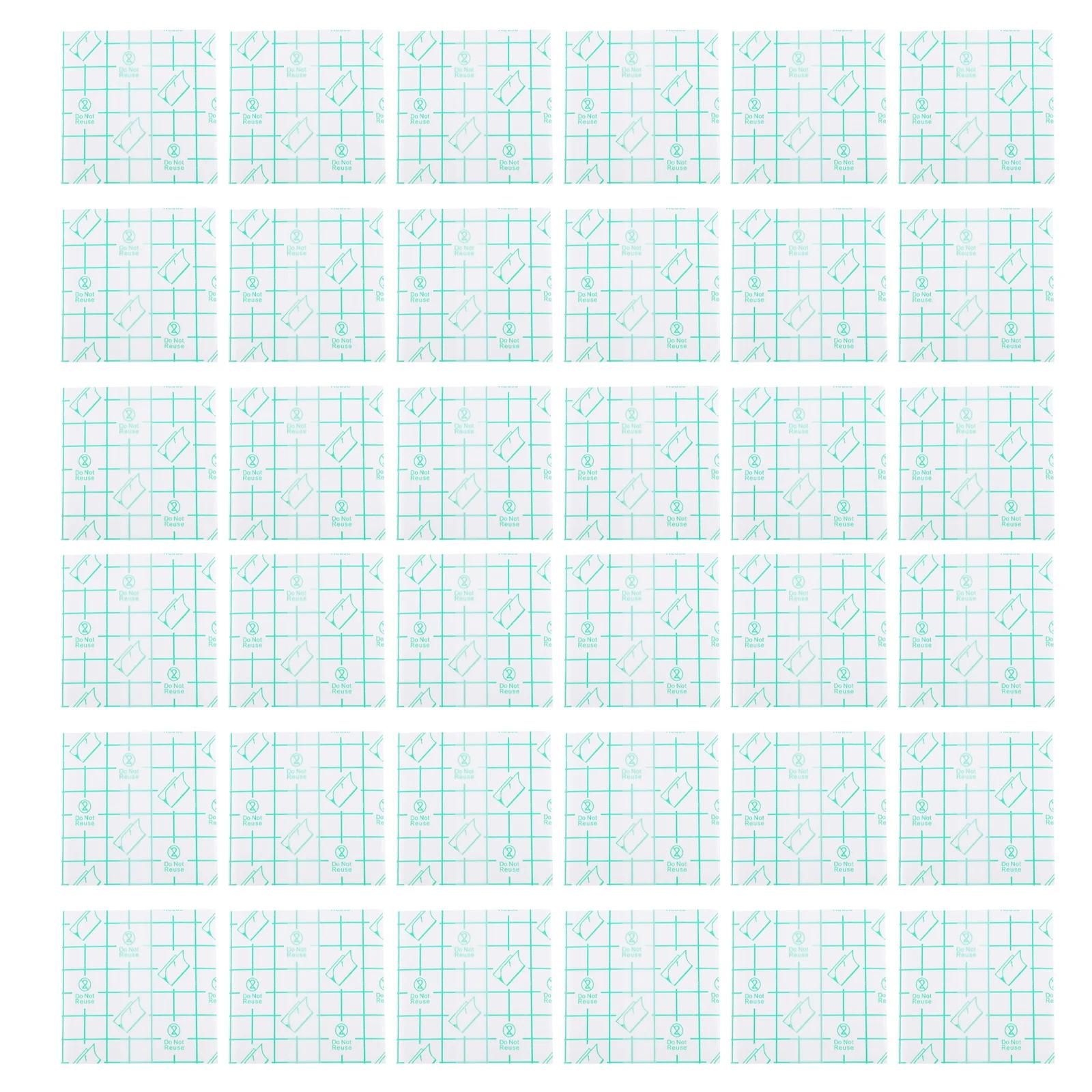 พาเลทผสมรองพื้นแบบใช้แล้วทิ้ง 100 ชิ้น ทำจากกระดาษ PU สำหรับแต่งหน้า ใช้สำหรับผสมสีและเครื่องสำอาง