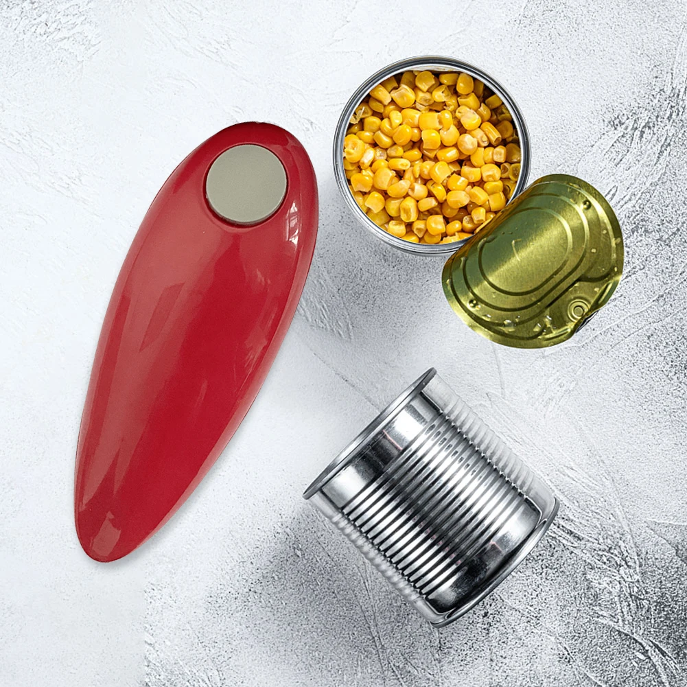 전동 캔따개, 부드러운 가장자리 병따개, 배터리 작동식 - Electric Can Opener 리뷰 및 가격