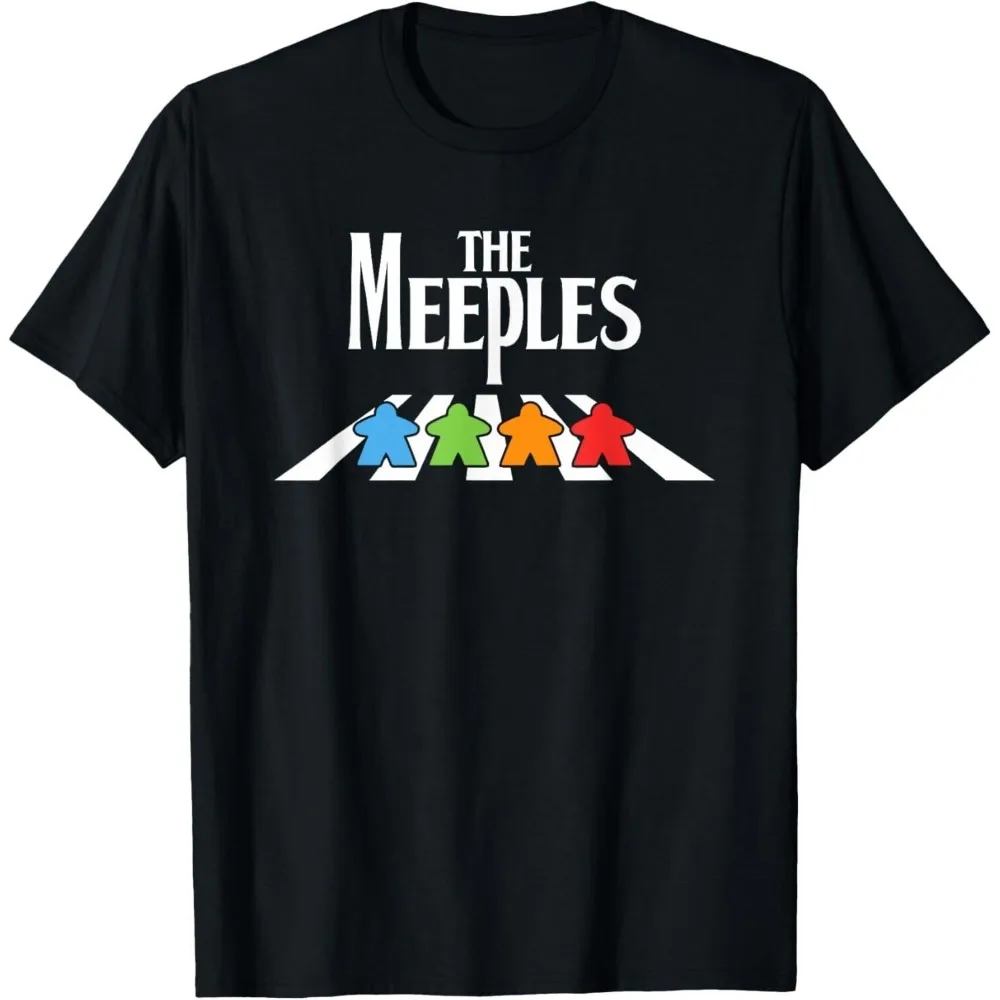 

The Meeples Board Game Men Women Shirt Board Gamer Tabletop Gift Unisex T-Shirt Funny Creative Streetwear Men Clothing
