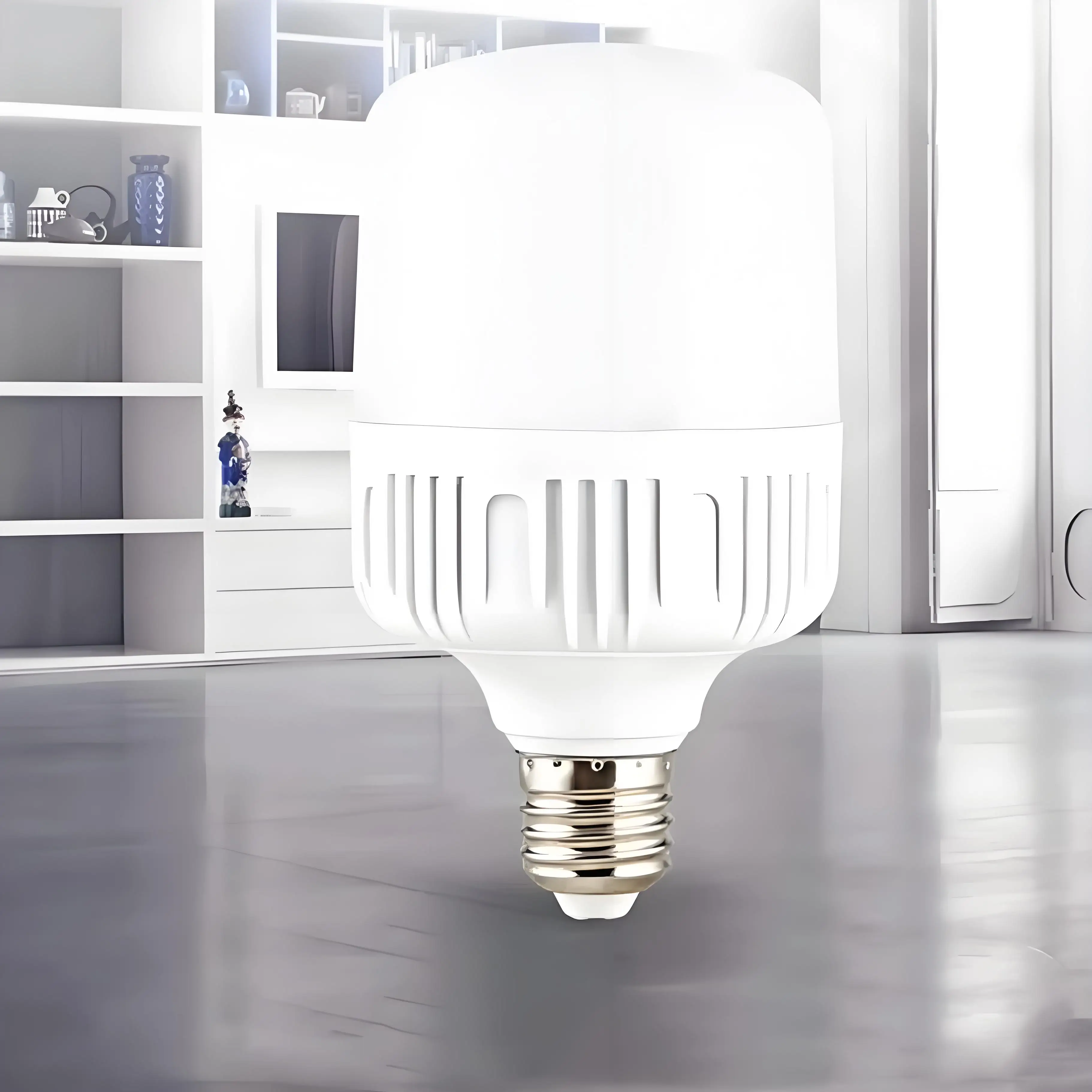 100W E27 LED Bulb 220V High Brightness No Flicker Energy Saving Lamp Eye Protection White Light with Efficient Heat Dissipation