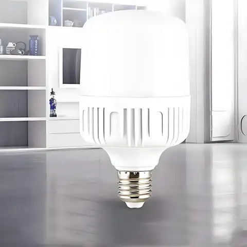 100W E27 LED Bulb 220V High Brightness No Flicker Energy Saving Lamp Eye Protection White Light with Efficient Heat Dissipation
