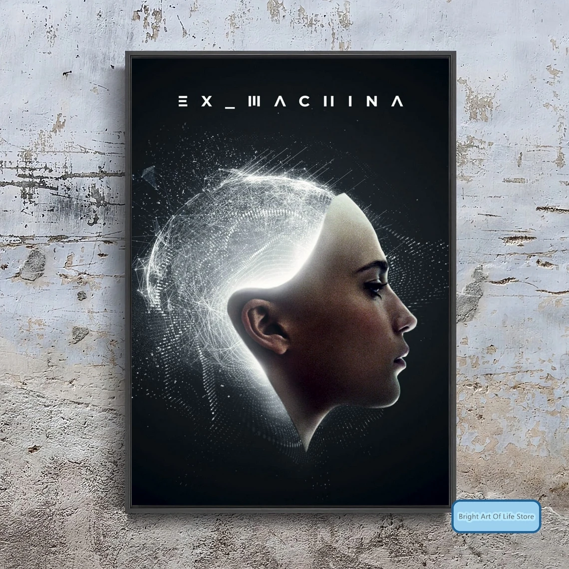 Ex Machina ملصق الفيلم ديكور المنزل طلاء جدران (بدون إطار)