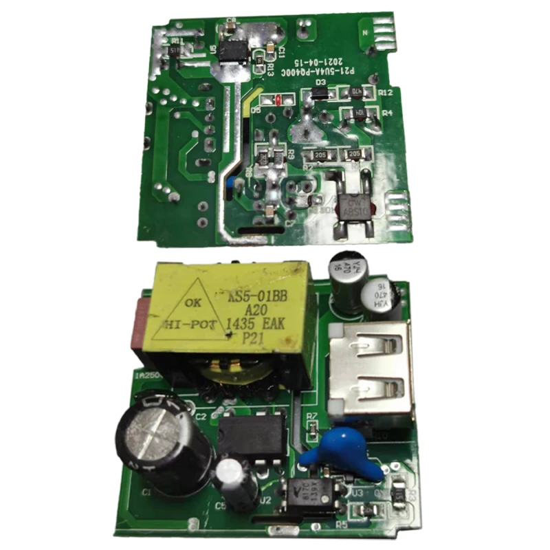 Carte d'adaptateur d'alimentation de commutateur pour la surveillance de la carte de circuit imprimé de chargeur de téléphone portable USB, 5V, 3A