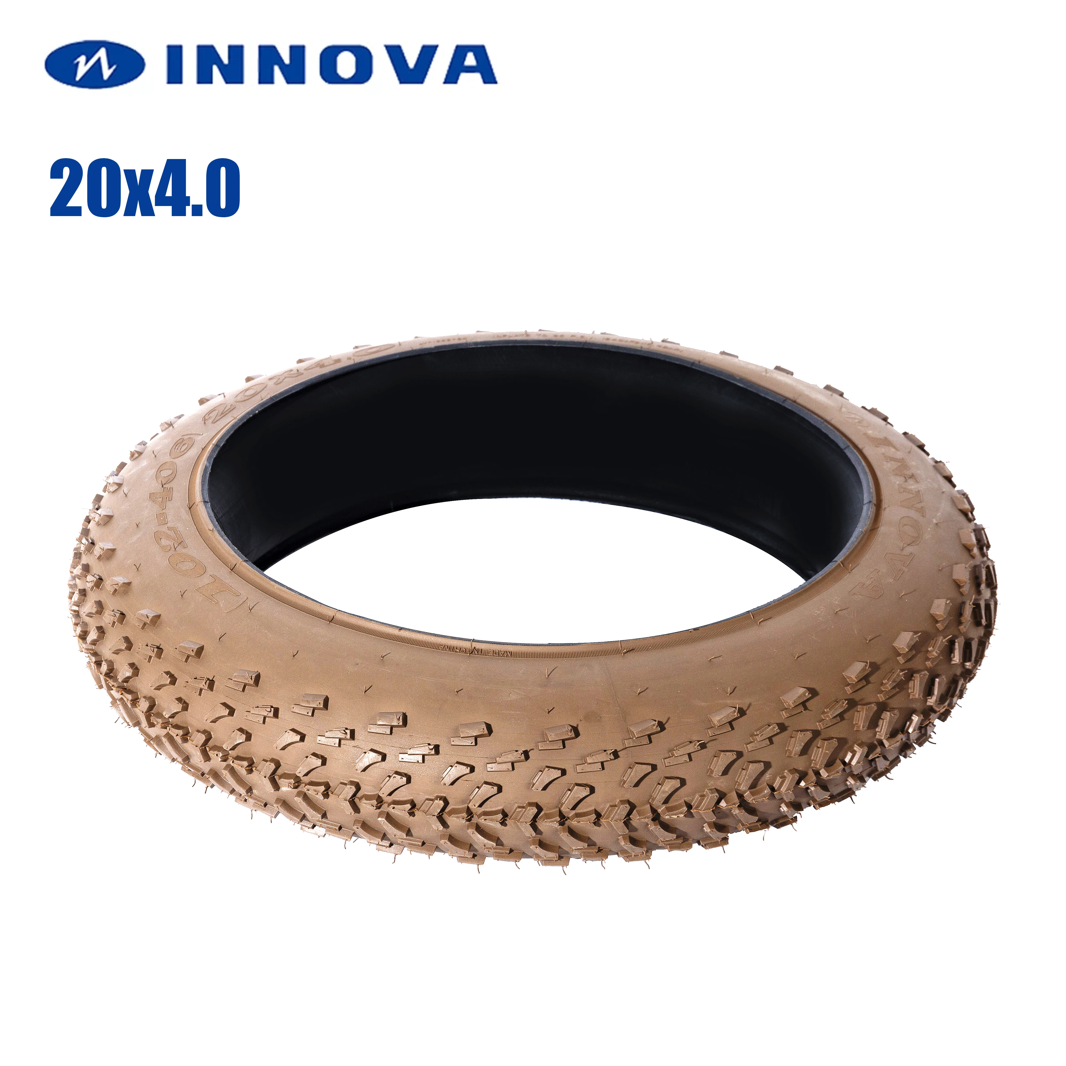 INNOVA 20x4.0 Fat Tire WIRE Snow WIRE Bike Tire Original Black Blue Green Electric Bicycle Tyre 20x4 MTB Bike Accessory and Tube