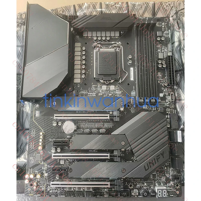 

Используется для материнской платы MSI MEG Z490 UNIFY LGA1200 DDR4 3×M.2 6×SATAIII ATX.