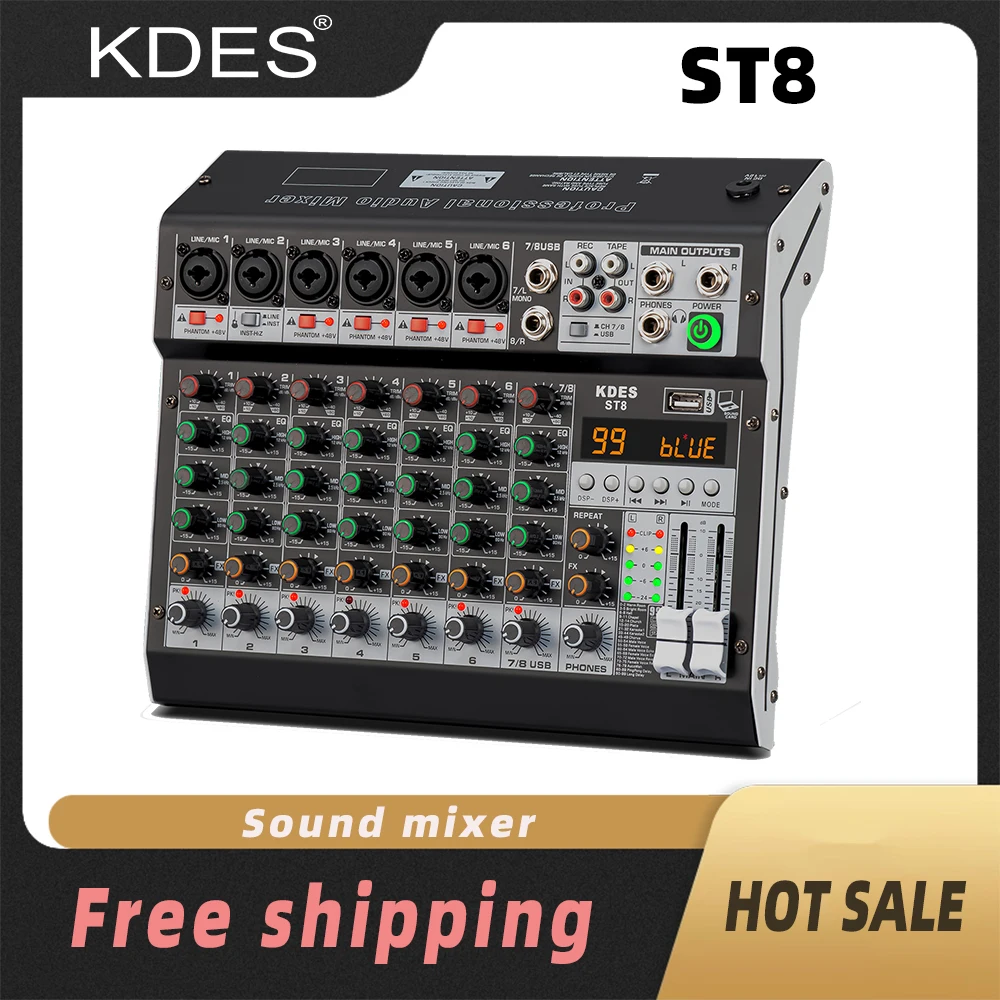 Kdes ST8 Audio Mixe…