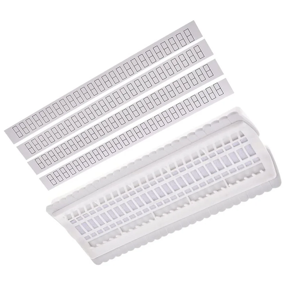 

1Pcs 50-Hole Cross Stitch Thread Organizer Premium Plastic Floss Arranger Portable Needle Storage for Embroidery Thread Project