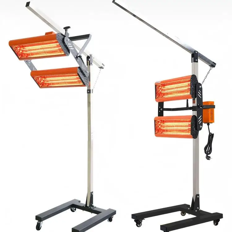 F2X  2000W Short Wave Infrared Car Body Paint Curing Lamp for Paint Drying Paint Lamp 220V
