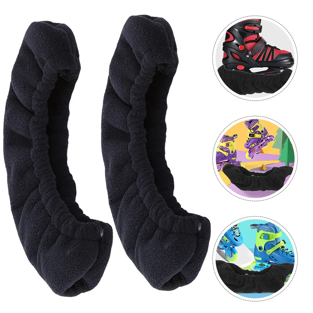 

1Pair Hockey Skates Protector Anti Scratch Skate Guards for Ice Skating Blades Secure Fit Covers Prevent Punctures in Bag