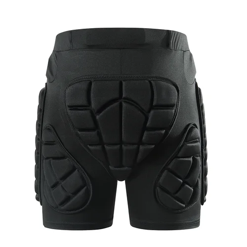 Imagen 2 del producto Pantalones cortos para motocicleta, protector de cadera para patinaje, MTB, Motocross, acolchados de cadera, esquí, Snowboard, pantalones cortos, equipo de protección